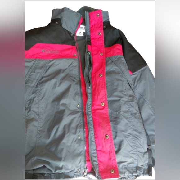 Black, red, and grey Boulder Ridge Columbia Multi Layered Winter Jacket Mens XL - Picture 4 of 9